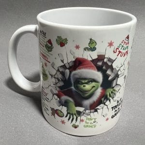 Božična šalica Grinch