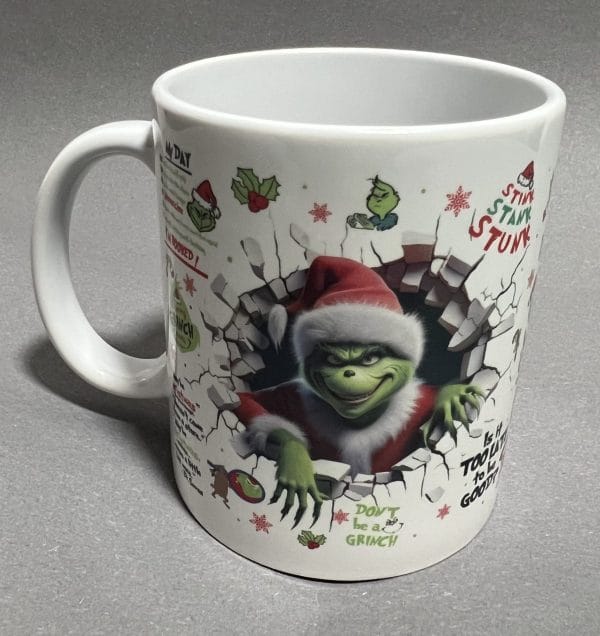 Božična šalica grinch